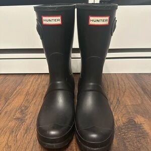 Hunter Classic Black Waterproof Boots